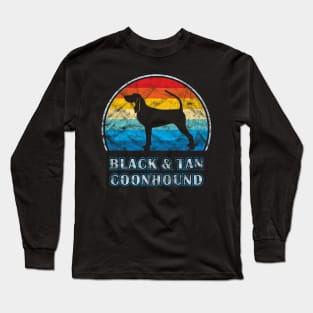 Black and Tan Coonhound Vintage Design Dog Long Sleeve T-Shirt